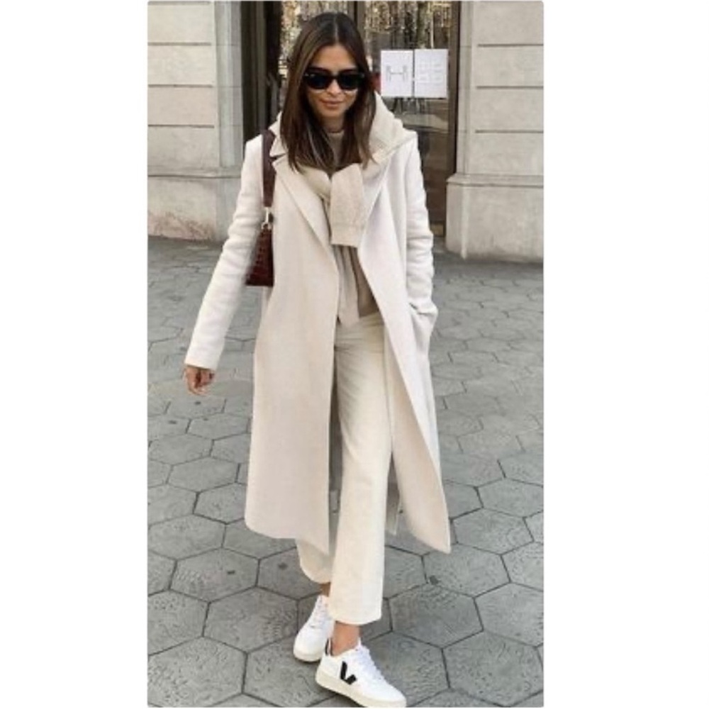 Truth By Republic Cream long coat